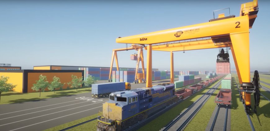 A world first in logistics: East-West Gate to fully visualize its operation